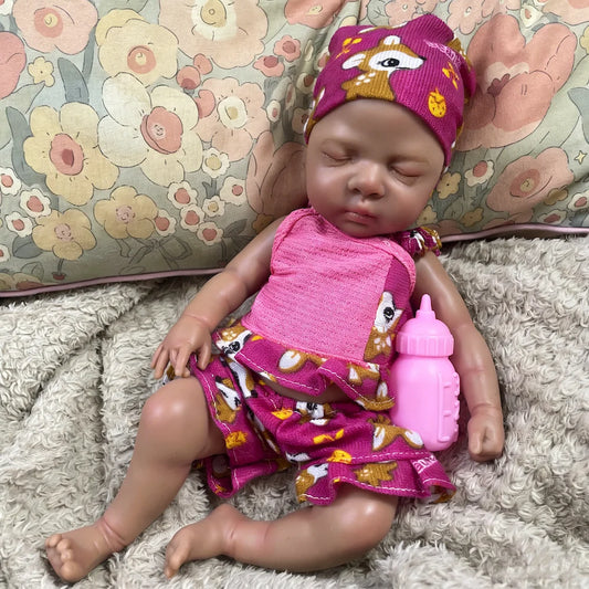 African American Silicone Reborns — Mia