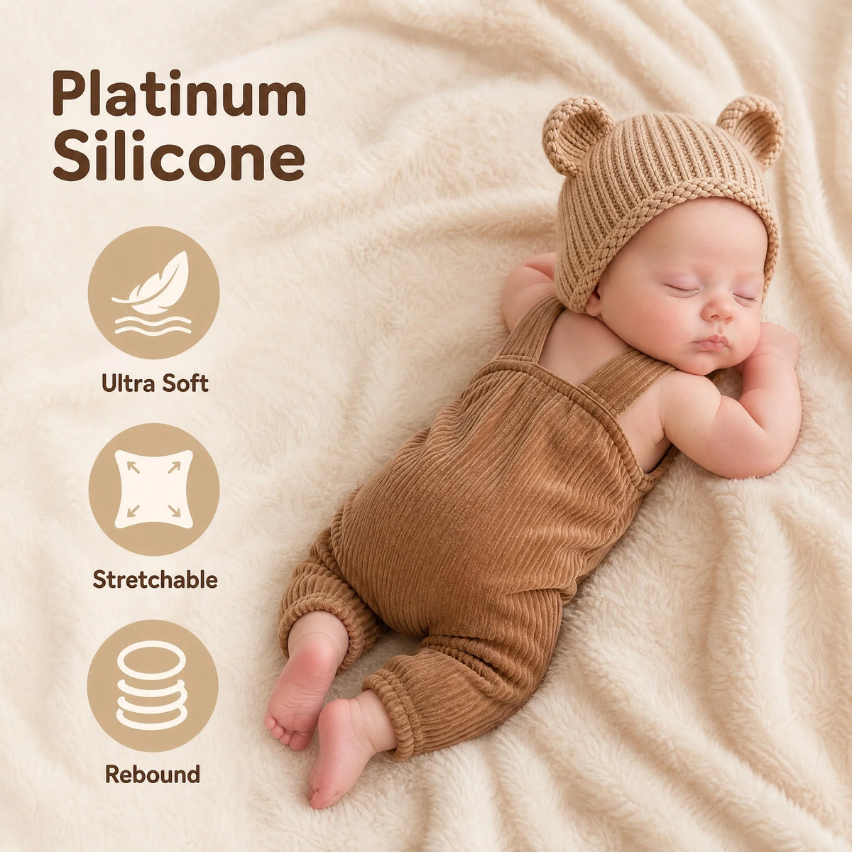 Silicone Vinyl Reborn Doll — photo 3