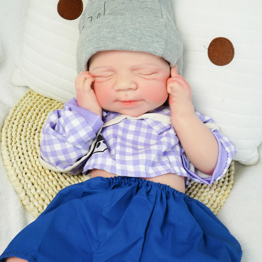 Lonian 19 Inch 48 Cm Full Silicone Reborn Doll