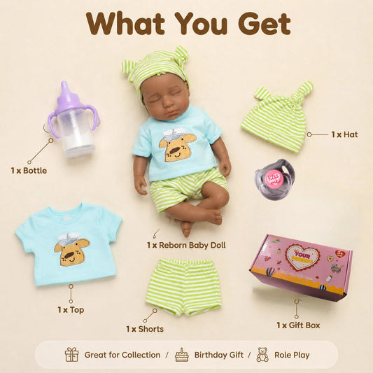 Black Reborn Silicone Dolls — photo 1