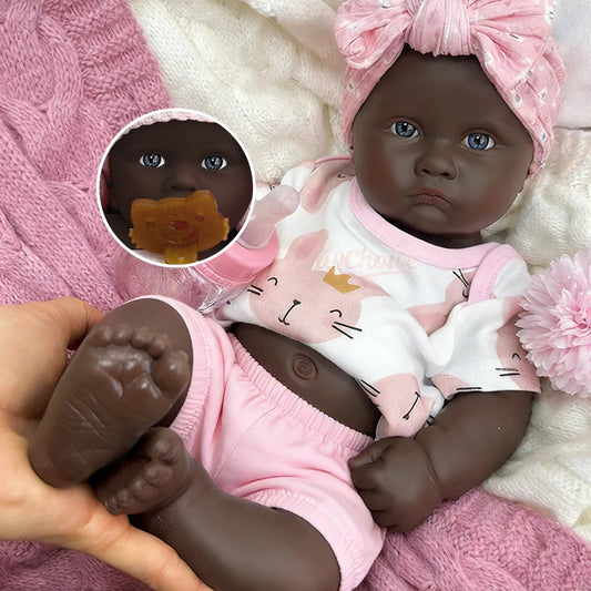 Full Body Silicone Reborn Baby Girl — Lily