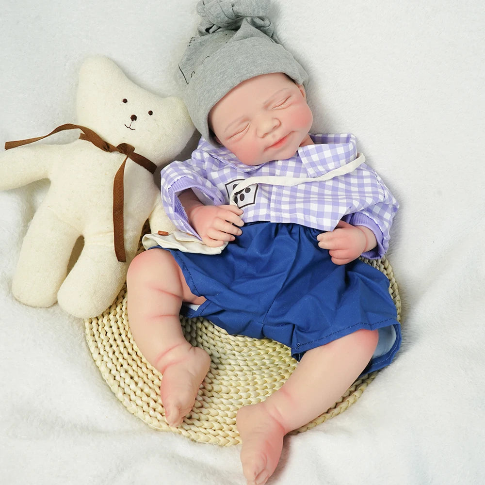 Lonian 19 Inch 48 Cm Full Silicone Reborn Doll