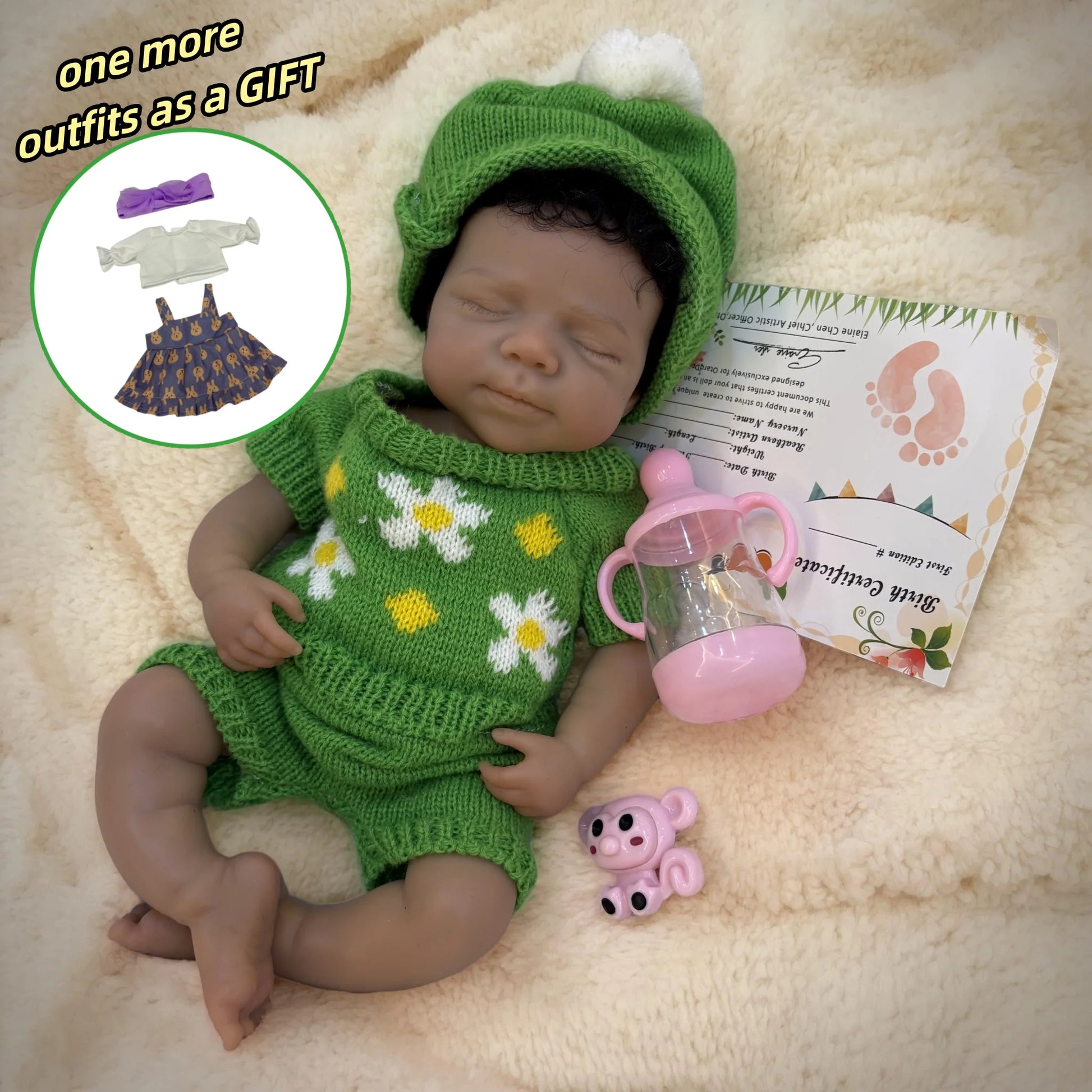 Black Silicone Reborn Dolls