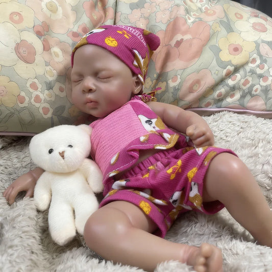 African American Silicone Reborns — Mia