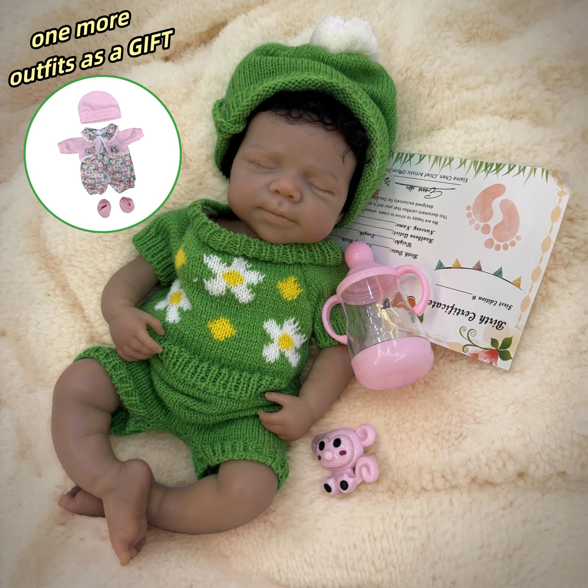 Black Silicone Reborn Dolls