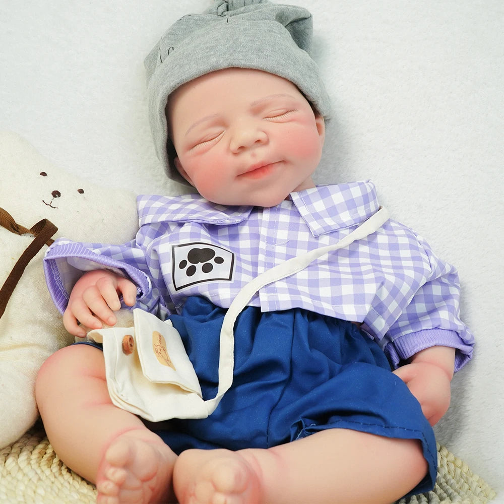 Lonian 19 Inch 48 Cm Full Silicone Reborn Doll