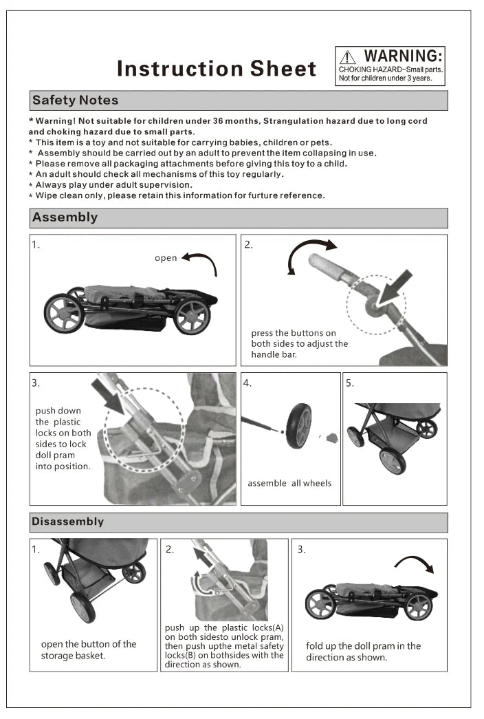 Reborn Doll Strollers